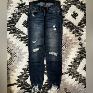 Judy blue cropped fit skinny